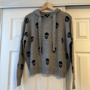 Aqua Cashmere Gray Sweater